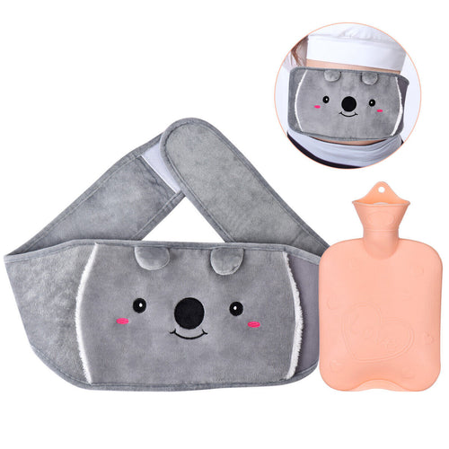 Hot Water Bottle 1000 ml with Waist Warmer Cover