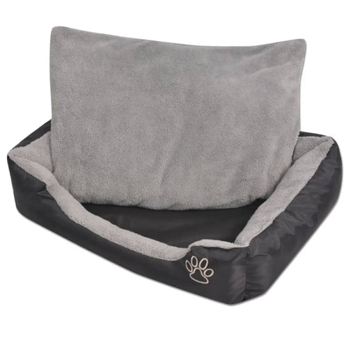 Dog Bed with Padded Cushion