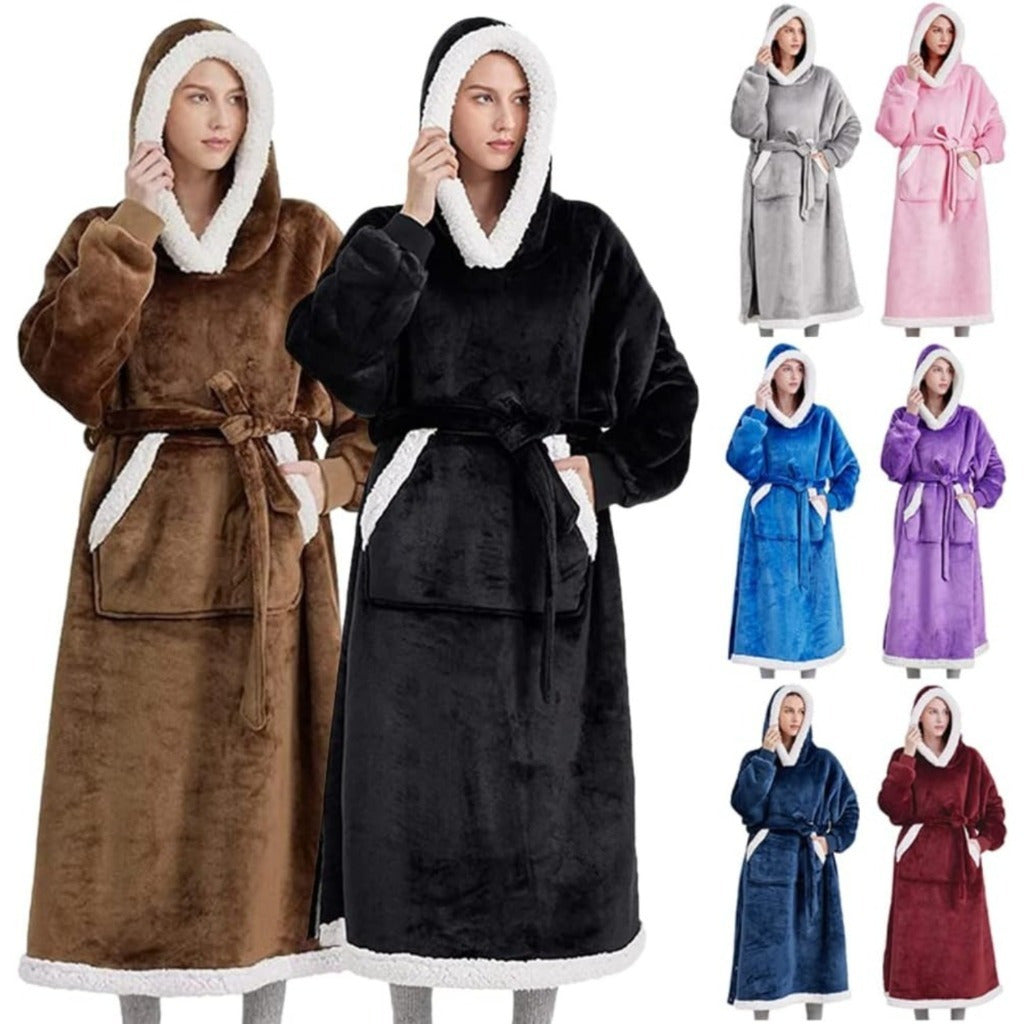 Wearable Sweatshirt Blanket with Sleeves, 150 cm