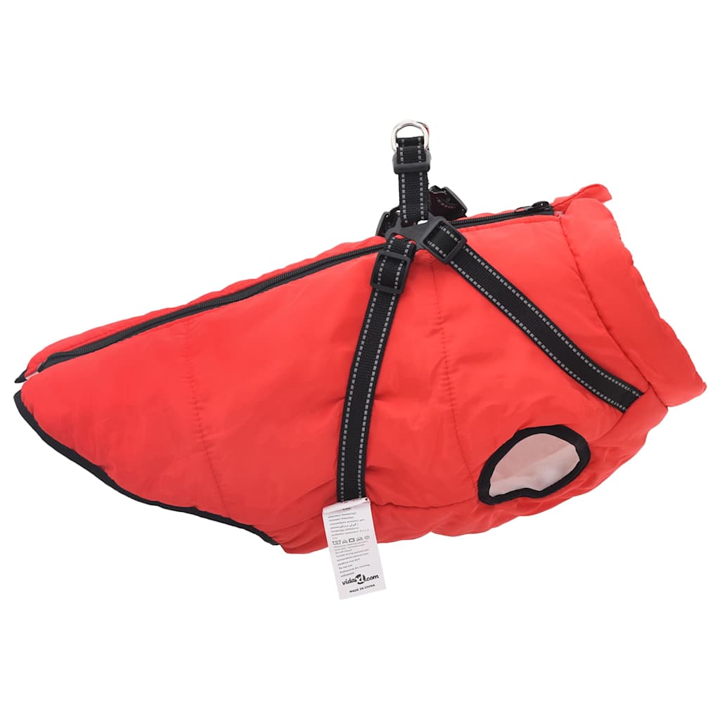 Waterproof Reflective Dog Coat with Built-in Harness