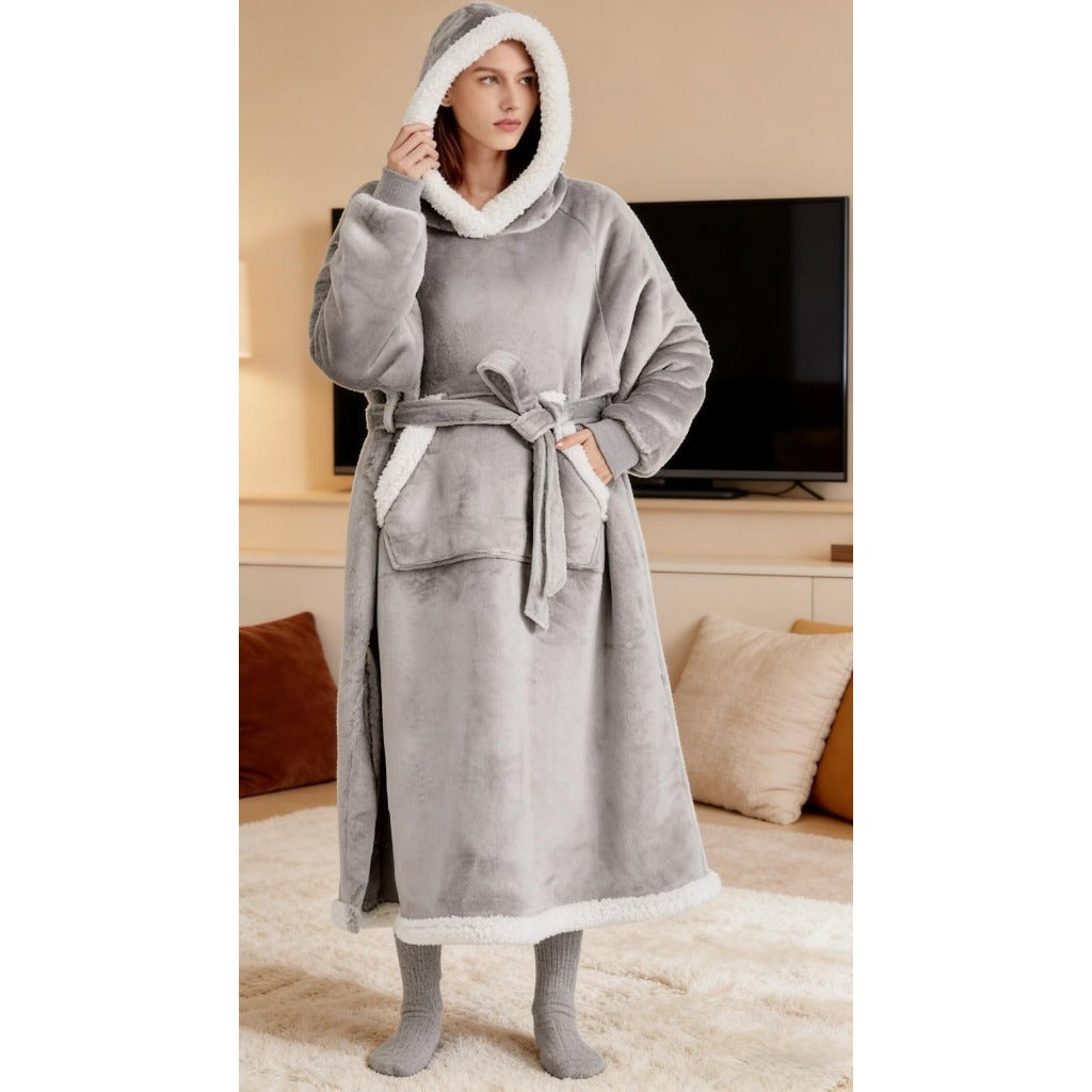 Wearable Sweatshirt Blanket with Sleeves, 150 cm