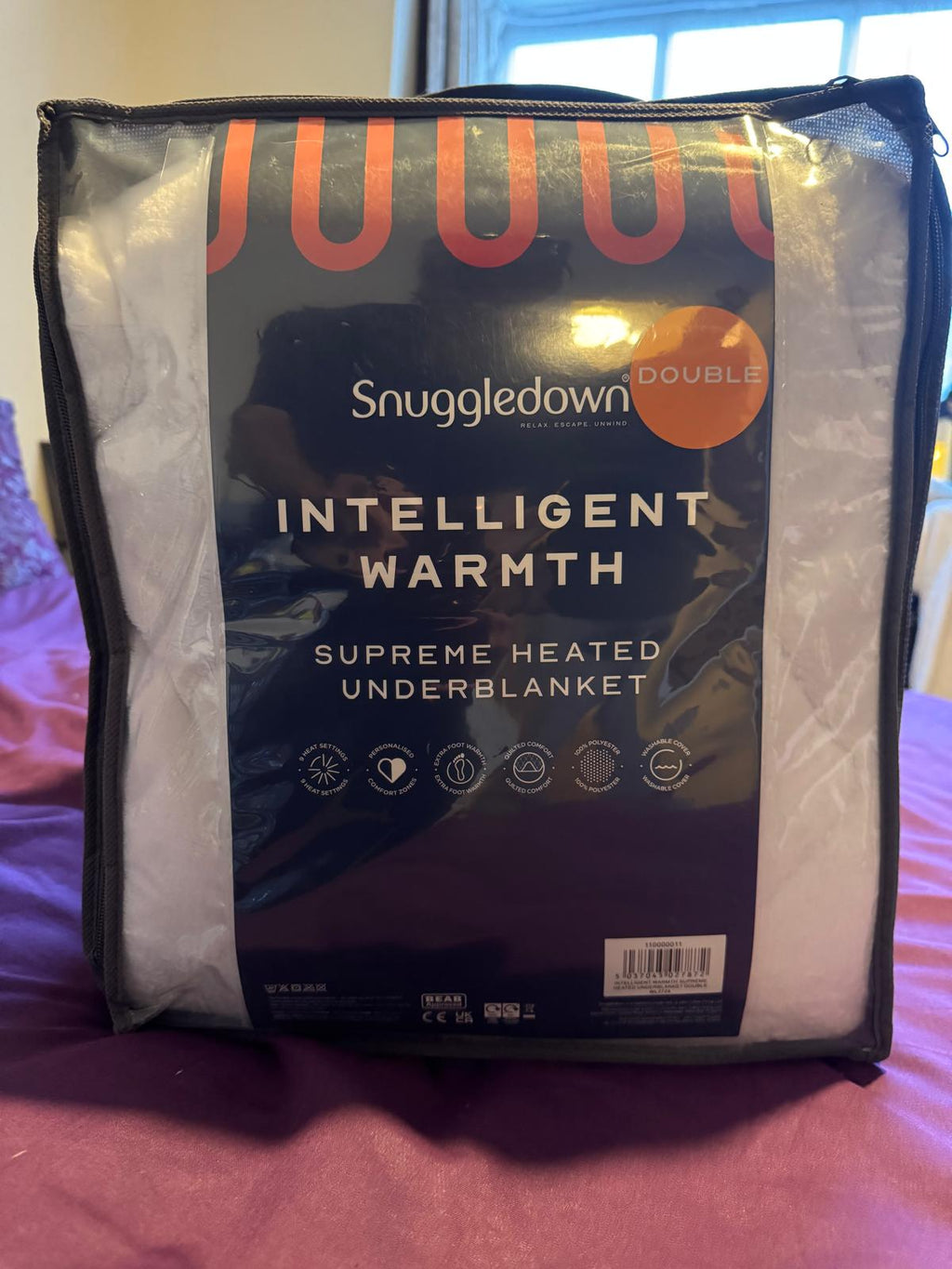 Snuggledown Supreme heated mattress topper for beds, product image 10